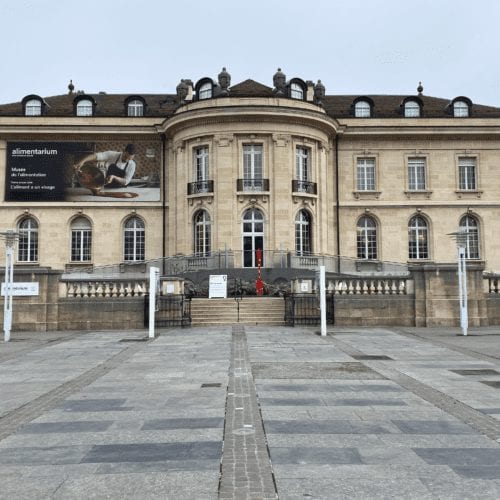 Façade du musée l'Alimentarium à Vevey