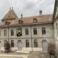 Façade du Château de Prangins