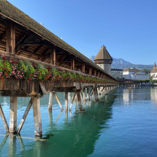 Kapelsbrücke à Lucerne