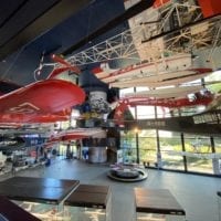 Secteur aviation et espace au musée des transports de Lucerne