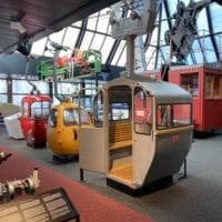 Secteur des téléphériques au musée des transports de Lucerne